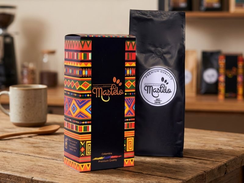 Niebla Andina — Café lavado tueste claro, Finca Mastelo Anolaima Colombia
